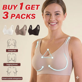 Super Firming Wire-Free Full Cup Bra All-Day Comfort (3-Pack Value Set)
